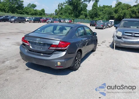 2013 Honda Civic Ex-L from USA, damaged, VIN 19XFB2F98DE201499